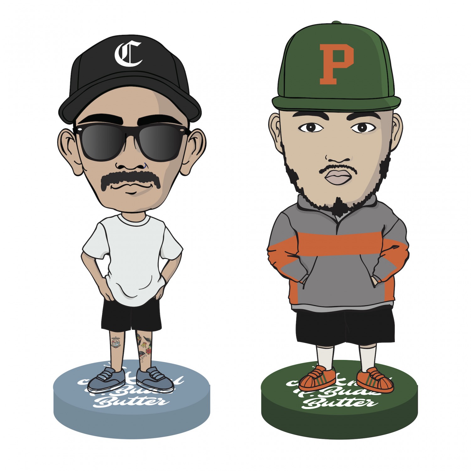 1つの元ネタが2つの音色で蘇る<br>LA&カナダの2人が放つビートを<br>– CaLAmel P.Budz Butter –