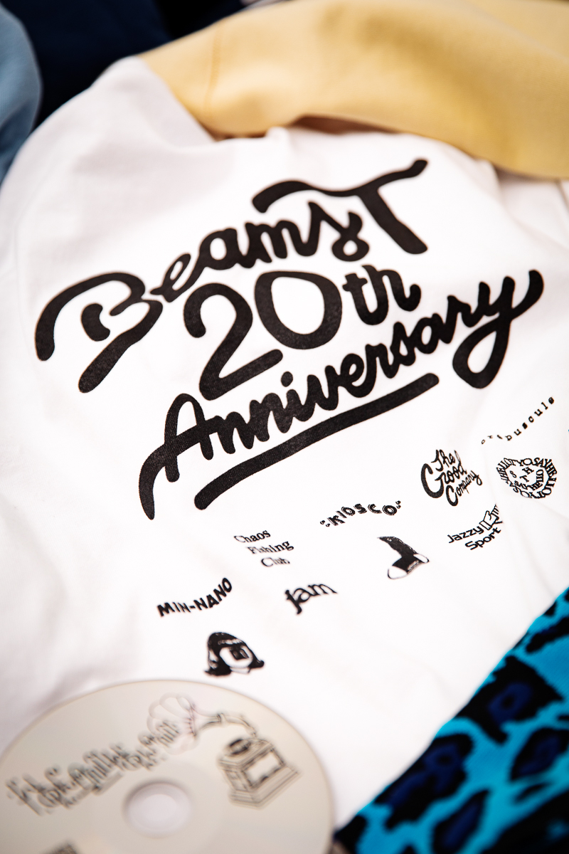 トレンドを生む原宿という舞台で<br>Tシャツの価値を問い続けた20年を<br>祝いにBEAMS TのPOP UPへ！