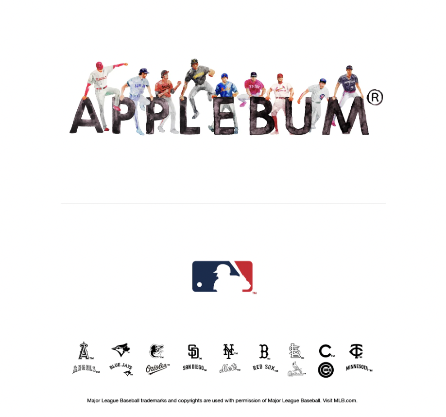 HIPHOPのマナー感じる<br>MLBの最新コラボに注目！<br>APPLEBUM x MLB<br>Capsule Collection 2024